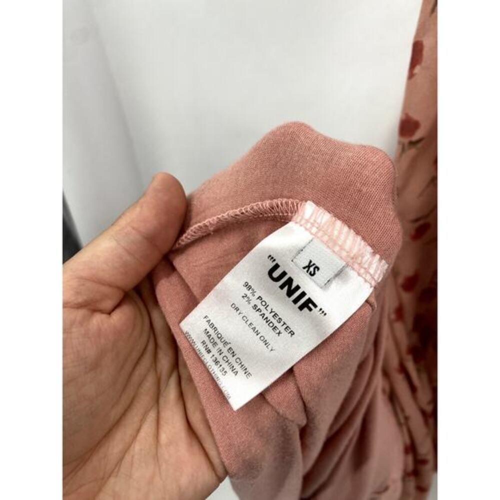 UNIF Pink‎ Floral Slip Dress - Picture 5 of 5